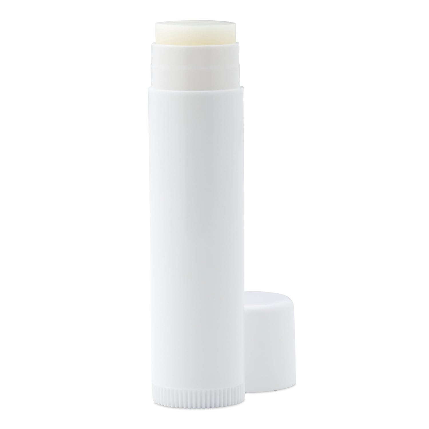 Lip Balm Bulk Unlabeled - Made in USA Bulk- Natural Ingredients Vitamin E Shea Butter - Custom Bulk For Party & Wedding Favors (50 Count, Vanilla)