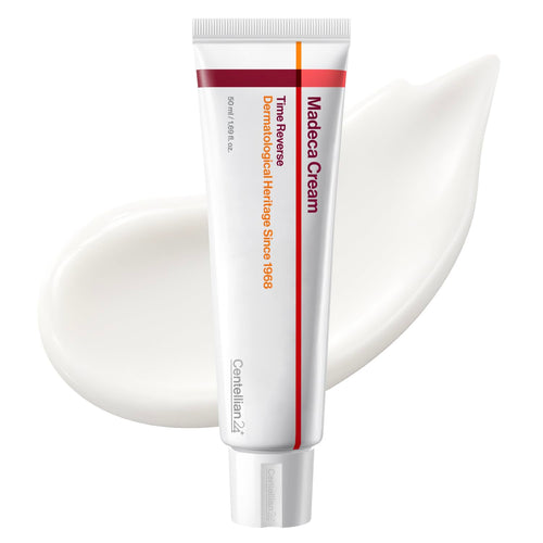 CENTELLIAN 24 Madeca Cream Time Reverse - Firming Face Moisturizer with Centella Asiatica, Improve Skin Elasticity, Deep Hydration,Skin Barrier Support, Korean Skincare for All Skin Types (1.69 fl oz)