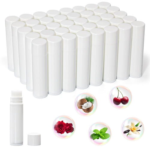 130 Pack Natural Lip Balm Bulk Unlabeled, Mini Diy Blank Lips balm, Personalized Small Gifts Party Favors, Wedding or Baby Shower for Girls Adults