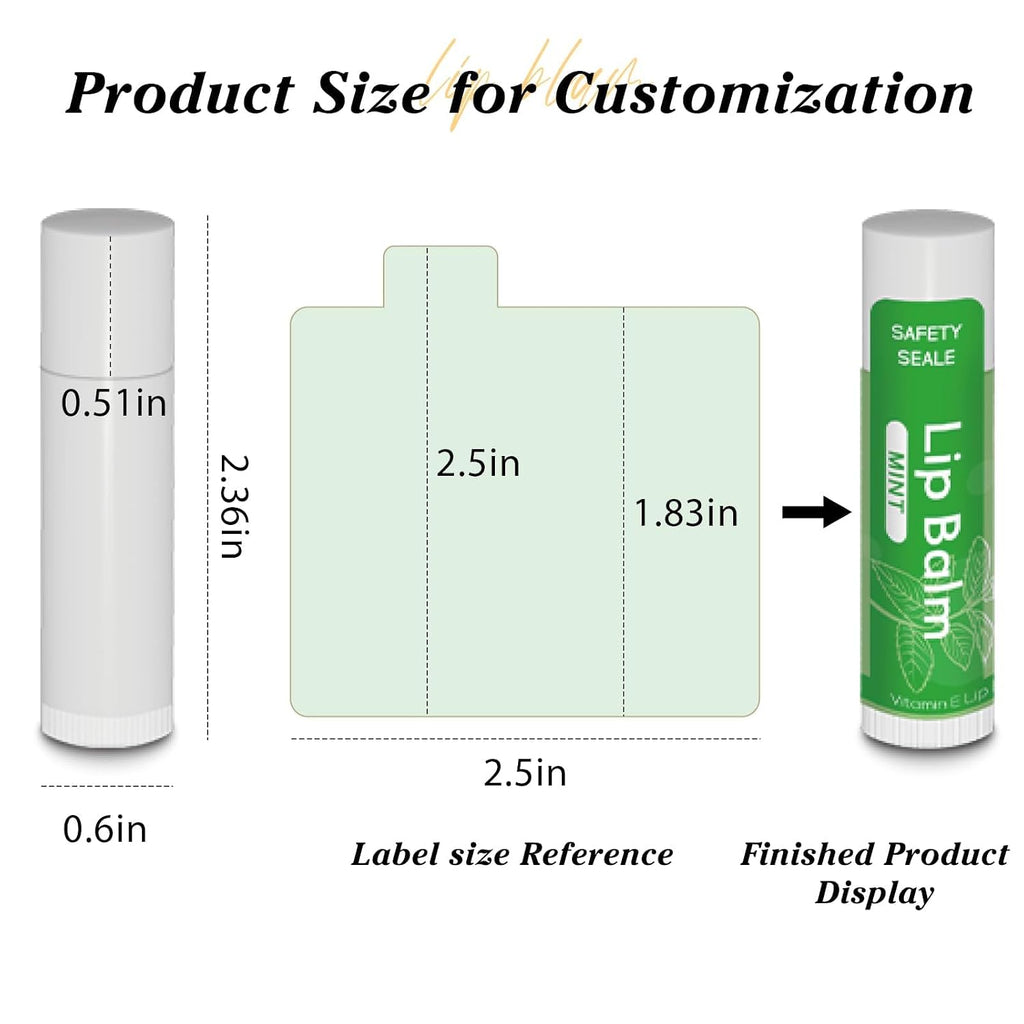 130 Pack Natural Lip Balm Bulk Unlabeled, Mini Diy Blank Lips balm, Personalized Small Gifts Party Favors, Wedding or Baby Shower for Girls Adults