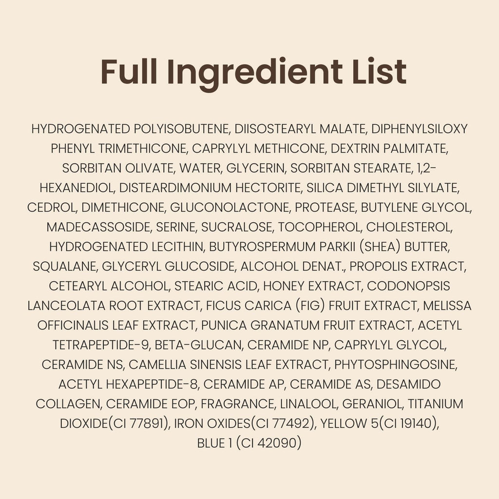 CNP Propolis Lipcerin™ - 01 Original, 0.5 fl.oz. | Hydrating Lip Balm, Overnight Lip Mask, Korean Lip Blam, Manuka Honey Lip Balm, 12hr Hydration,Gifts for Women